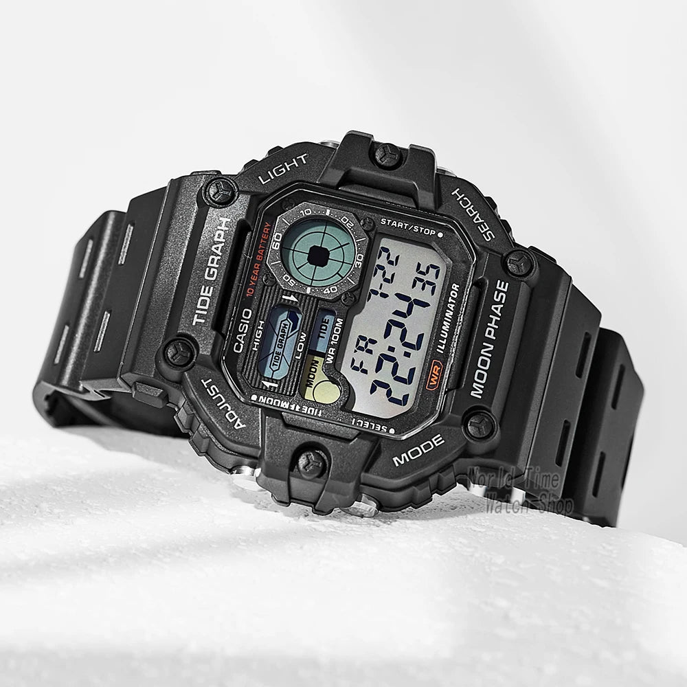Casio Herrenuhr, modische Sport- und Outdoor-Armbanduhr, aktiver Lifestyle-Uhr, lässiges Design, WS-1700H-Serie