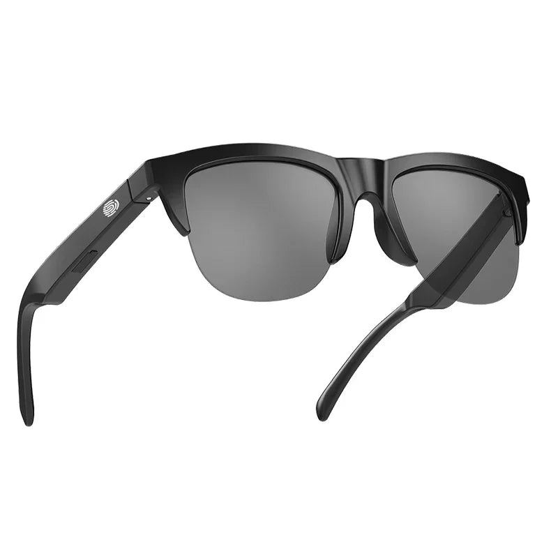 Neue Smart Bluetooth V5.3 Sonnenbrille Brille Anruf Outdoor Sport Kopfhörer HIFI Schwarz Technologie Anti-touch UV Für Männer Und Frauen